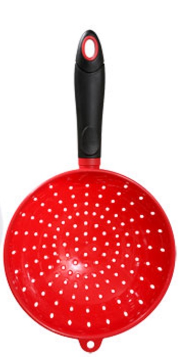 Colander Applicator for Bonding Flock